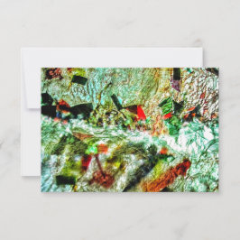 Zacht wit abstracte uitnodiging, Mild abstracte ch Kaart