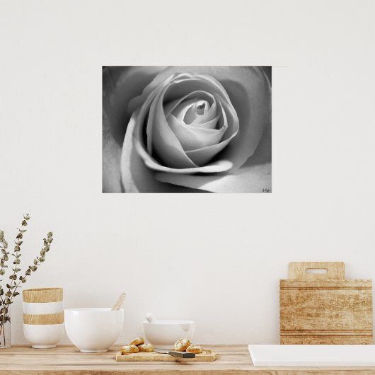 Zacht wit, S Cyr Poster (Keuken)