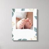 Zacht witte rozenbeerstaaf Lijst Canvas Afdrukken (Voorkant)