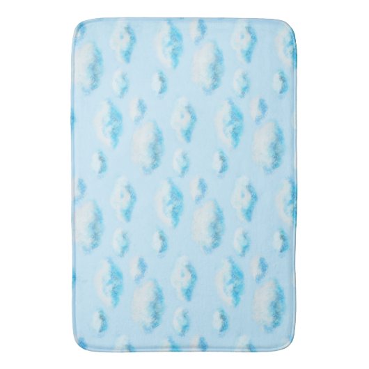 Zacht wolkenbadmat badmat (Voorkant Verticaal)