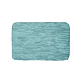 Zacht Zee Blauw Blauwgroen Aqua Ocean Wave Abstrac Badmat (Voorkant)
