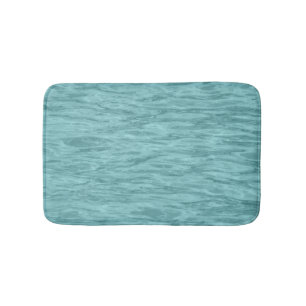 Zacht Zee Blauw Blauwgroen Aqua Ocean Wave Abstrac Badmat