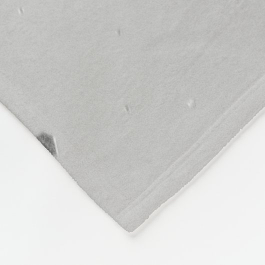 Zacht Zilver Glitter #1 Fleece Deken (Hoek)