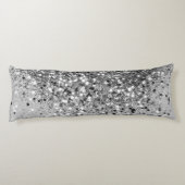 Zacht Zilver Glitter #1 Lichaamskussen (Achterkant)