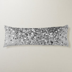 Zacht Zilver Glitter #1 Lichaamskussen