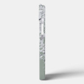  Zacht Zilver Hanging Wisteria Case-Mate iPhone Case (Achterkant / Links)