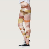 Zachta aardse abstract (4) leggings (Links)
