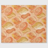 Zachta aardse abstract (6) cadeaupapier (Vlak)