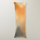 Zachta Abstracte Gloeiende Wazige Kunst Lichaamskussen (Voorkant Verticaal)