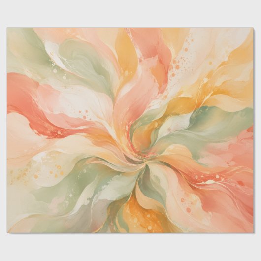Zachta Abstracte Placemat Cadeaupapier (Vlak)