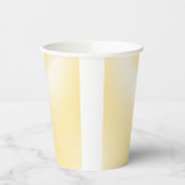 Zachta amber print papieren beker (Links)