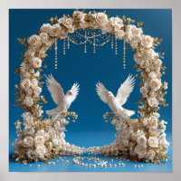 Zachta Romantische Trouw Duiven Liefde Kunst 🕊️💖