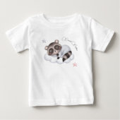 Zachtaag Baby Jongen Wasbeer Dier (Voorkant)