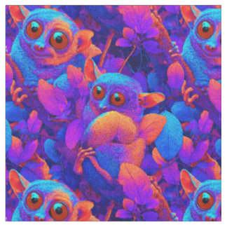 Zachtaai Tropische Tarsier Mix Stof