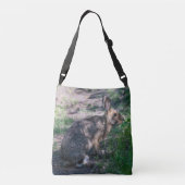 Zachtaardige Boskonijn Crossbody Tas (Achterkant)