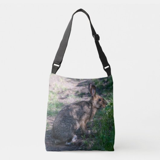 Zachtaardige Boskonijn Crossbody Tas (Voorkant)