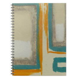 Zachtafige en Krachtige Rothko Geïnspireerde Abstr Notitieboek