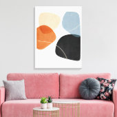 Zachtafte balans canvas afdruk (Insitu (Woonkamer))