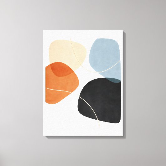 Zachtafte balans canvas afdruk (Voorkant)