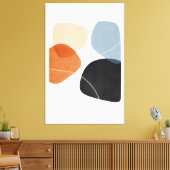 Zachtafte balans canvas afdruk (Insitu (Woonkamer))