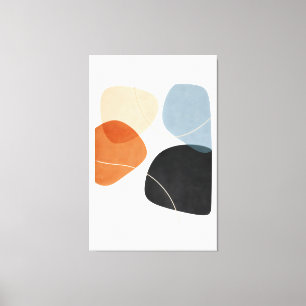 Zachtafte balans canvas afdruk