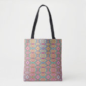 Zachtdiamant & ovale symmetrie tote bag (Voorkant)