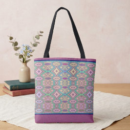 Zachtdiamant & ovale symmetrie totebag tote bag
