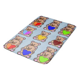 Zachtdonzig Luxueus Geheugen Schuim, teddybeer Badmat