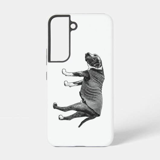 Zachtdraperende, stabiele scherm samsung galaxy hoesje (Achterkant)