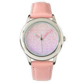 Zachtdroze Droom Mandala-patroonserie Horloge