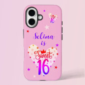 Zachte 16 verjaardag iPhone / iPad hoesje