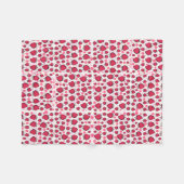 Zachte aardbei deken (Voorkant (Horizontaal))