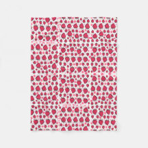 Zachte aardbei deken