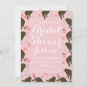 Zachte Aardbeien Chocolade Druppelende Koffie Hart Kaart (Voorkant)