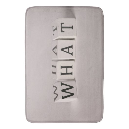 Zachte & Absorberende Badmat met Speels Ontwerp (Voorkant Verticaal)