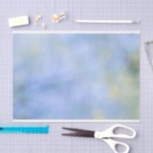 Zachte Abstract Blauwe Gele Patroon Tissuepapier (Craft)