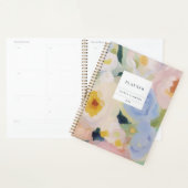 Zachte Abstracte Bloemen Planner (Display)