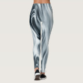 Zachte Abstracte rivierrivierrivieren Leggings (Achterkant)
