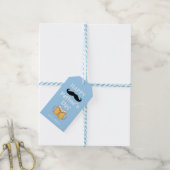 Zachte Ambachtelijke Vaderdag Gift Tag Cadeaulabel (Met Touw)