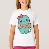 🐱Zachte Amor Kitten Kinder T-Shirt (Voorkant)