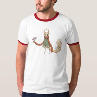 Zachte Anime Karakter Rode Bel T-shirt