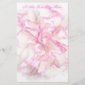 Zachte anjer Briefpapier (Voorkant)