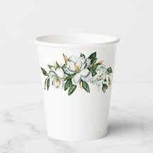Zachte Aquarel Magnolia Groene Huwelijks Bruiloft