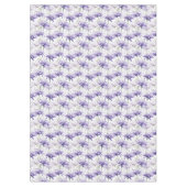 Zachte aquarel Paarse bloempatroon Tafelkleed (Voorkant)