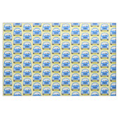 Zachte auto cartoonpatroon stof (Fat Quarter)