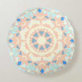 Zachte Baby Blauwe Magische Ster Zomerkwekerij Rond Kussen