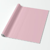 Zachte Baby Blush roze #f5c2d0 Alle keren Cadeaupapier (Uitgerold)