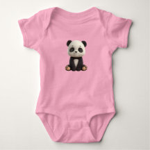 Zachte baby pandabody