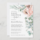 Zachte Baby shower per post Kaart (Voorkant)