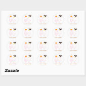 Zachte Baby Spoken Halloween Sticker (Vel)